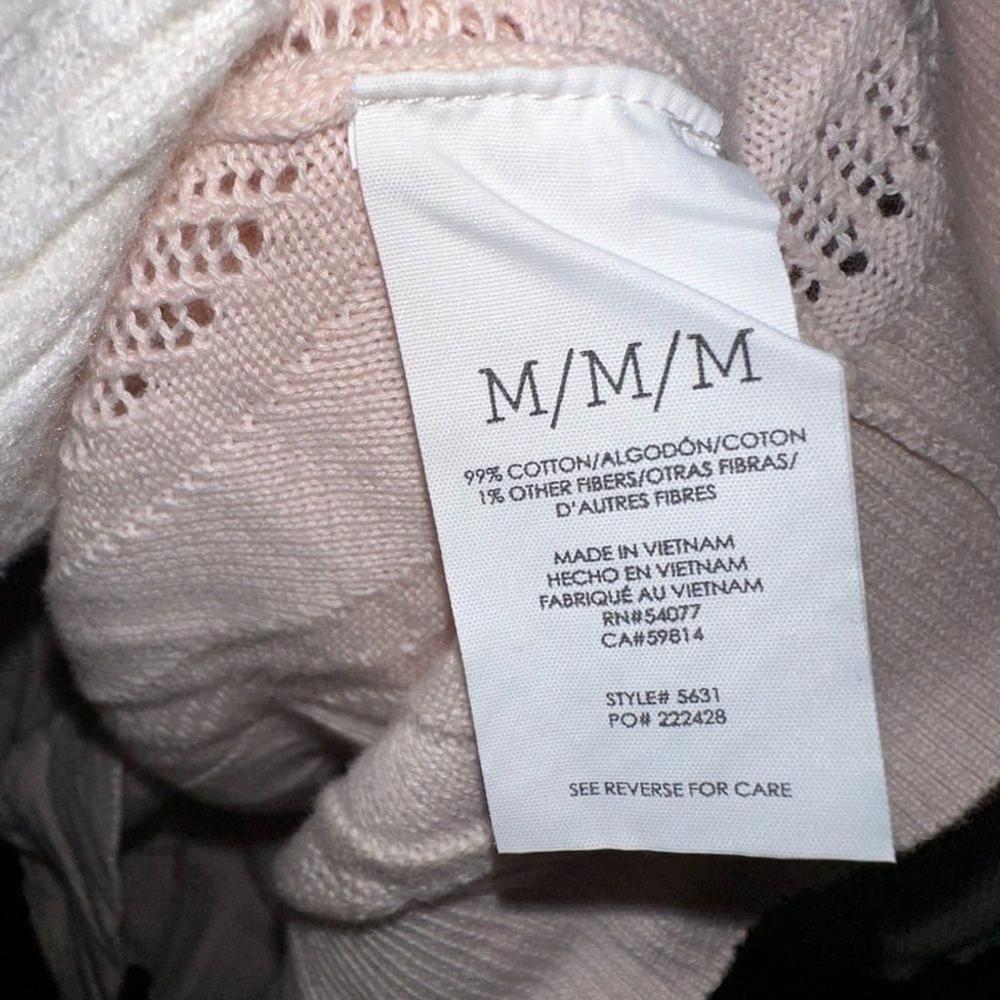 Cabi Pink Shy Boxy Pullover Knit Sweater - Picture 10 of 10
